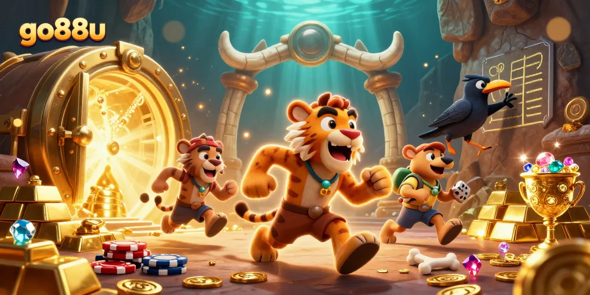 Engage in thrilling gameplay at go88u with vibrant 3D casino elements and exciting treasures!